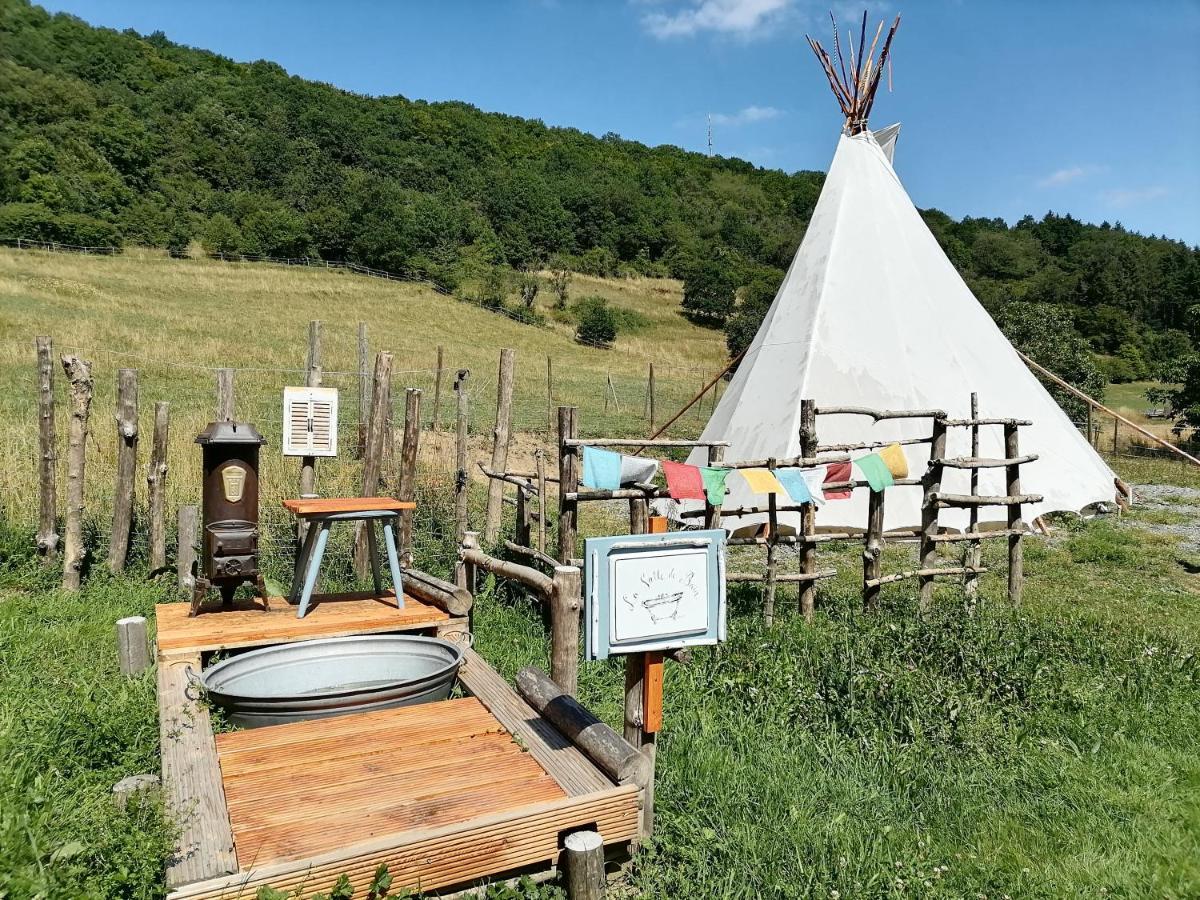 Zuruck Zur Natur - Urlaub Im Zirkuswagen, Sommeratelier Oder Schindelwagen Adenbach Екстер'єр фото